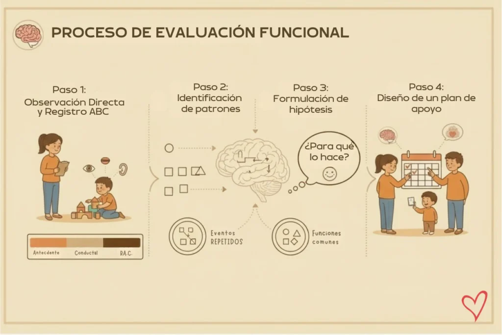 evaluación funcional de desencadenantes