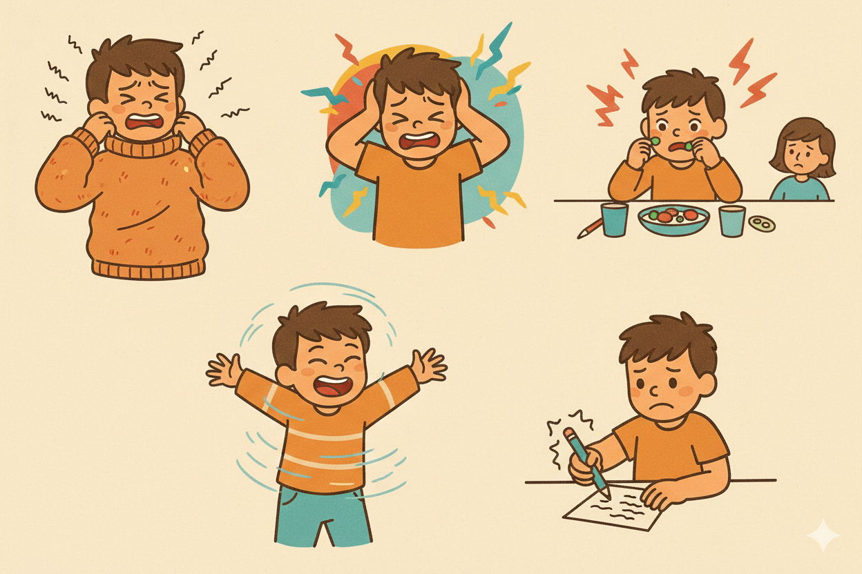 integración sensorial en autismo.