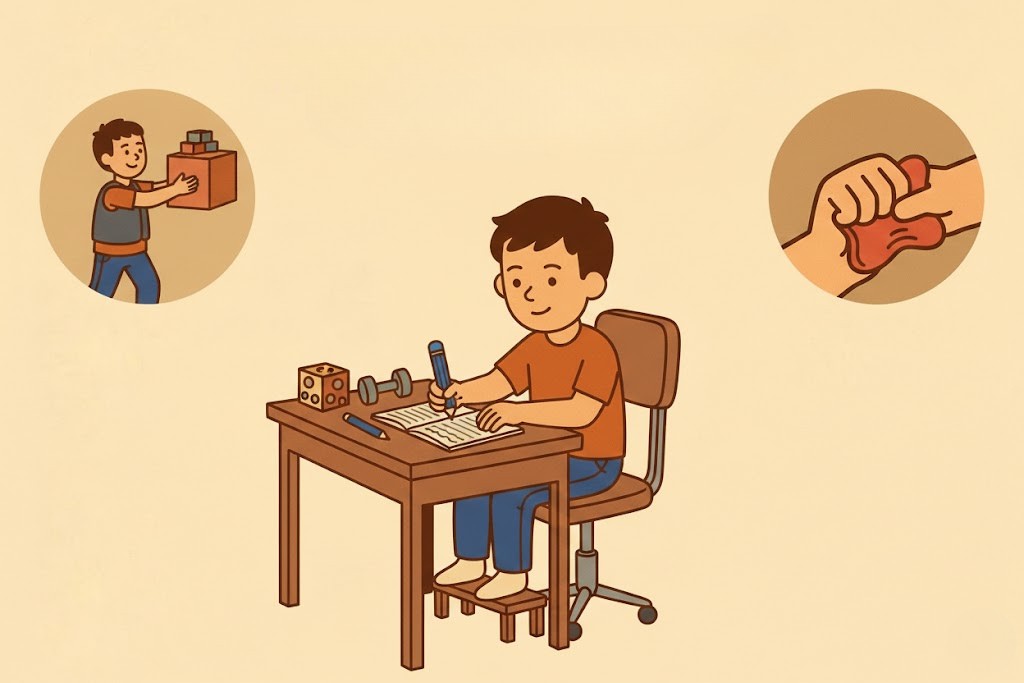 propiocepción y escritura
